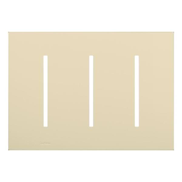 3-Gang Beige Wallplate