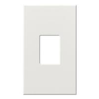 View 1-Gang White Wallplate