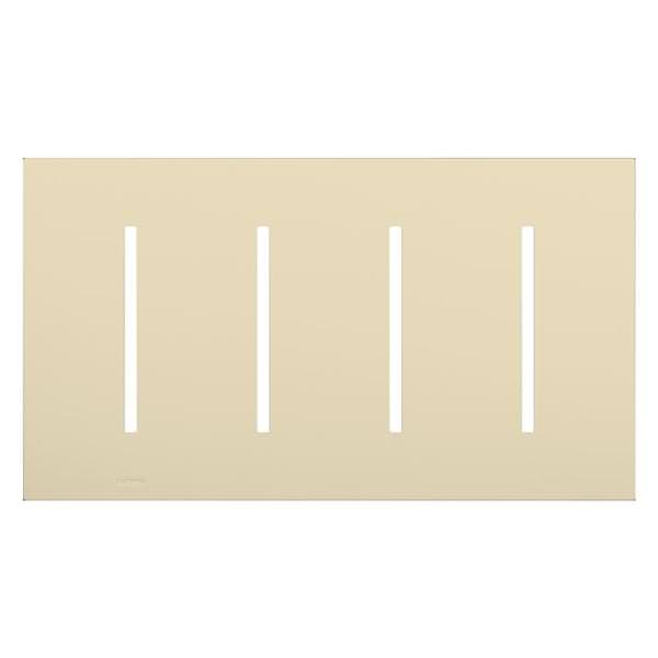 4-Gang Beige Wallplate
