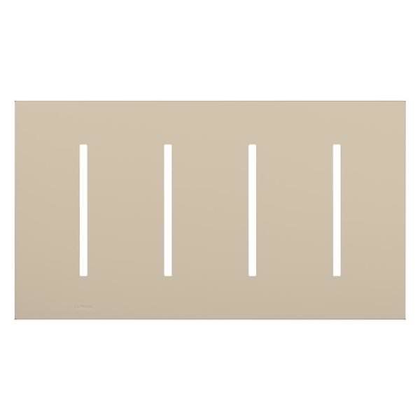 4-Gang Taupe Wallplate