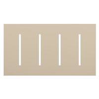 Lutron 4-Gang Taupe Wallplate