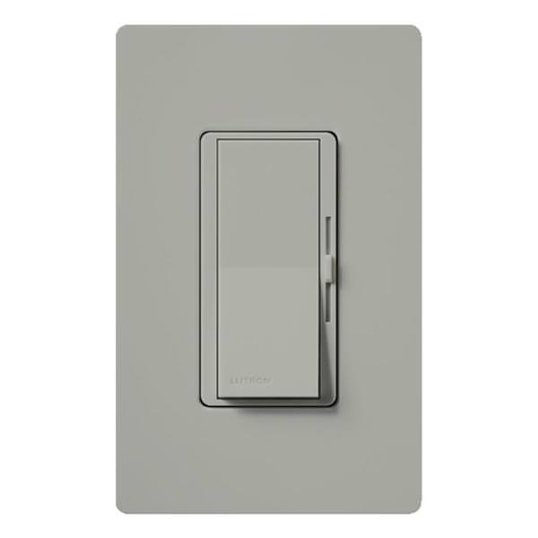 120 volt Gray Toggler Single-Pole / 3-Way LED / Incandescent Wall Dimmer Switch