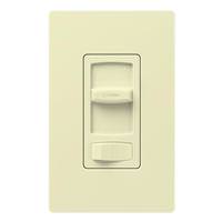 Lutron 120 volt Almond Rocker Single Pole / 3-Way LED / Incandescent Wall Dimmer Switch
