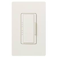 Lutron 120 volt Biscuit Toggler Single Pole / 3-Way LED / Incandescent Wall Dimmer Switch