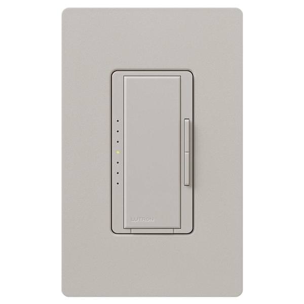 120 volt Taupe Toggler Single Pole / 3-Way LED / Incandescent Wall Dimmer Switch