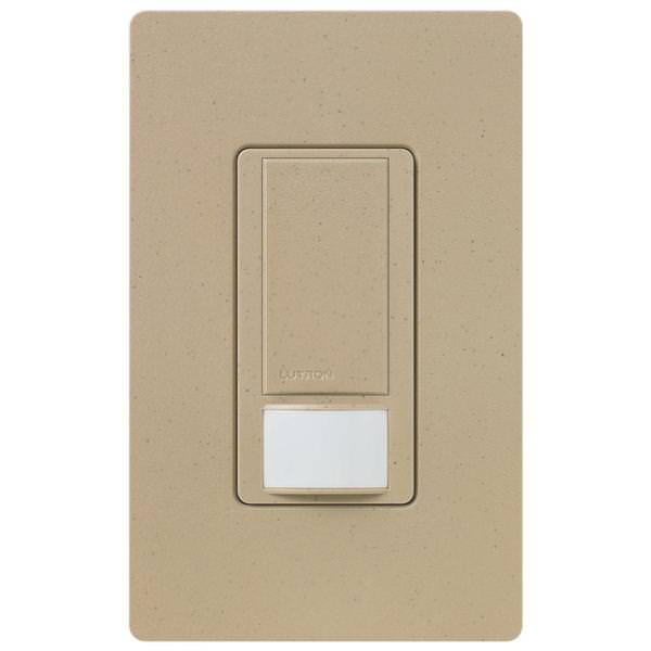 120/277 volt Mocha Stone In-Wall Switch Occupancy and Vacancy Sensor