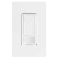 Lutron 120/277 volt White In-Wall Switch Vacancy Sensor