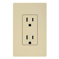 Lutron Ivory 15 amp 120 volt Tamper Resistant Receptacle Outlet