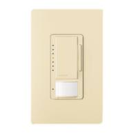 Lutron 120/277 volt Ivory Wall Switch Occupancy and Vacancy Sensor/Dimmer