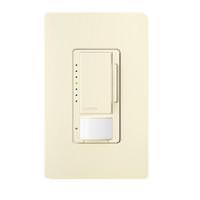 Lutron 120/277 volt Light Almond Wall Switch Occupancy and Vacancy Sensor/Dimmer