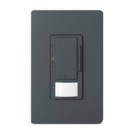 Lutron 120/277 volt Midnight Wall Switch Occupancy and Vacancy Sensor/Dimmer