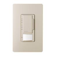 Lutron 120/277 volt Taupe Wall Switch Occupancy and Vacancy Sensor/Dimmer