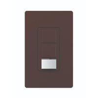 Lutron 120/277 volt Brown In-Wall Switch Occupancy and Vacancy Sensor