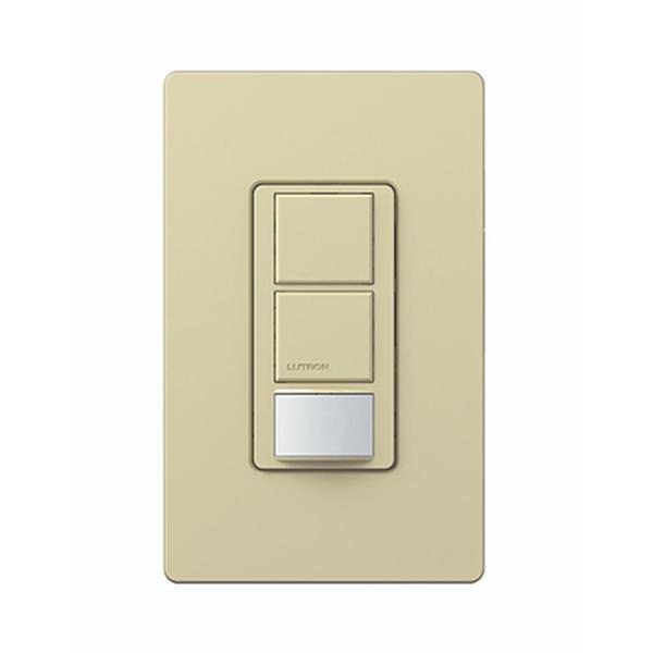 120/277 volt Ivory In-Wall Switch Occupancy and Vacancy Sensor
