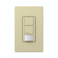 Lutron 120/277 volt Ivory In-Wall Switch Occupancy and Vacancy Sensor