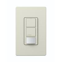 Lutron 120/277 volt Light Almond In-Wall Switch Occupancy and Vacancy Sensor