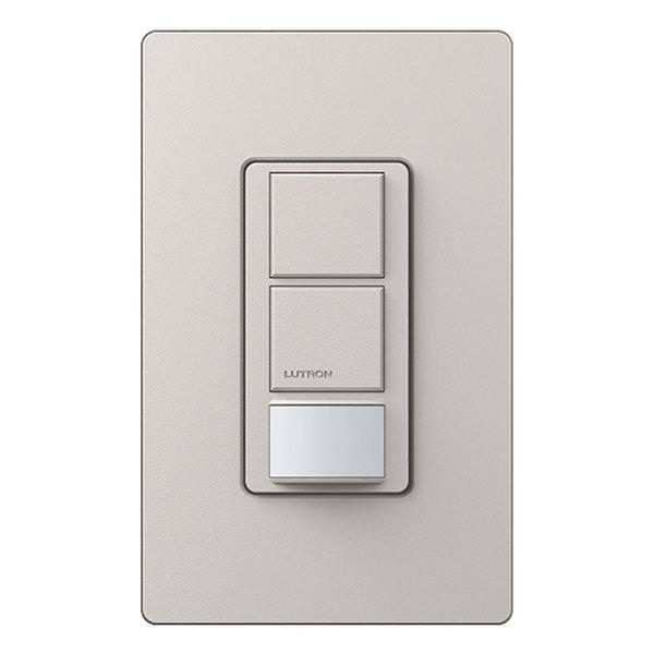 120/277 volt Taupe In-Wall Switch Occupancy and Vacancy Sensor