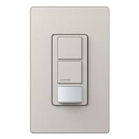 Lutron 120/277 volt Taupe In-Wall Switch Occupancy and Vacancy Sensor