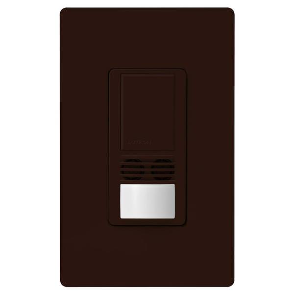 120/277 volt Brown In-Wall Switch Occupancy and Vacancy Sensor