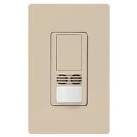 Lutron 120/277 volt Taupe In-Wall Switch Occupancy and Vacancy Sensor