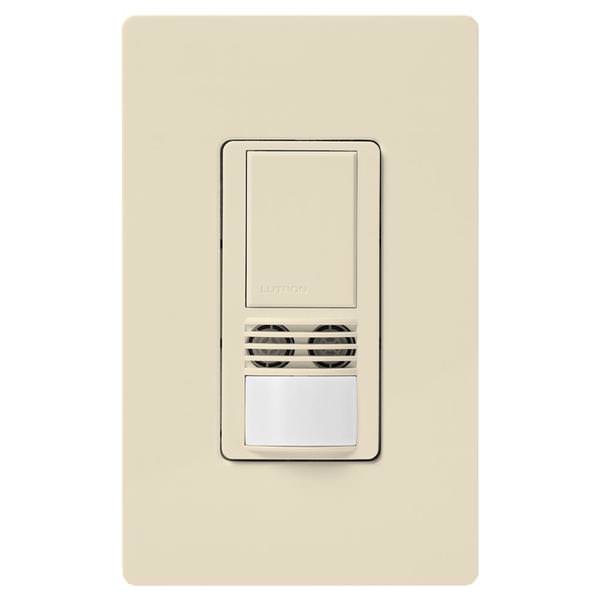120/277 volt Light Almond In-Wall Switch Vacancy Sensor