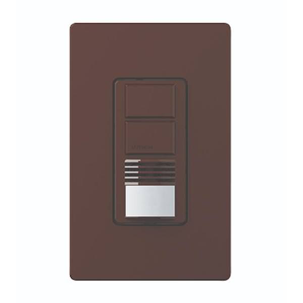 120/277 volt Brown In-Wall Switch Occupancy and Vacancy Sensor