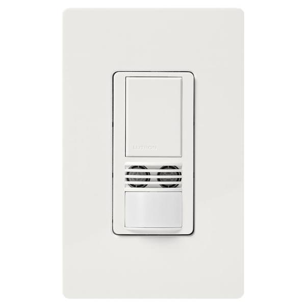 120/277 volt White In-Wall Switch Occupancy and Vacancy Sensor