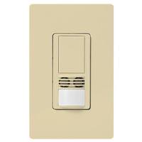 Lutron 120/277 volt Ivory In-Wall Switch Occupancy and Vacancy Sensor