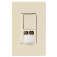 Lutron 120/277 volt Light Almond In-Wall Switch Occupancy and Vacancy Sensor