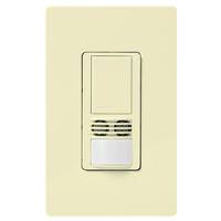 Lutron 120/277 volt Almond In-Wall Switch Vacancy Sensor