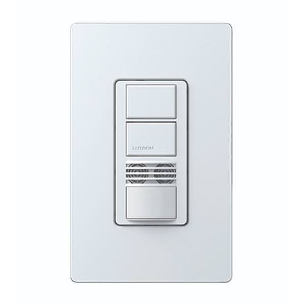 120/277 volt White In-Wall Switch Occupancy and Vacancy Sensor