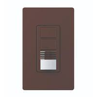 Lutron 120/277 volt Brown In-Wall Switch Occupancy and Vacancy Sensor
