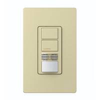 Lutron 120/277 volt Ivory In-Wall Switch Occupancy and Vacancy Sensor