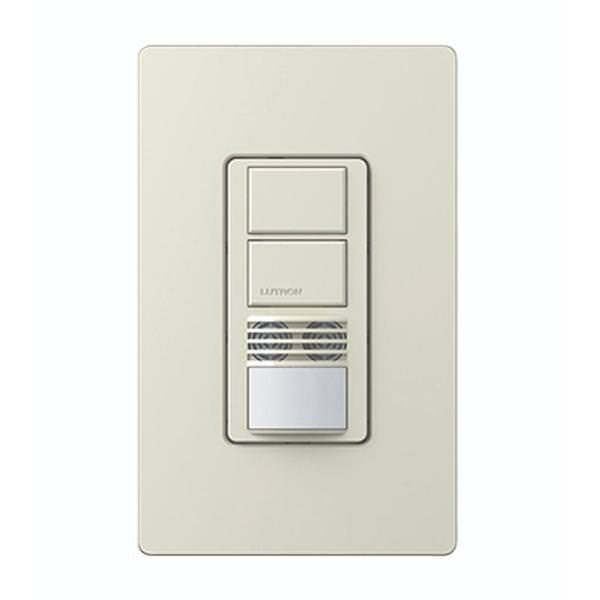 120/277 volt Light Almond In-Wall Switch Occupancy and Vacancy Sensor
