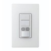 Lutron 120/277 volt Snow In-Wall Switch Occupancy and Vacancy Sensor
