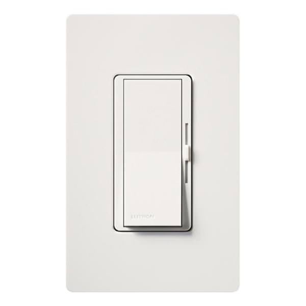 120 volt White Toggler Single Pole / 3-Way LED / Incandescent Wall Dimmer Switch