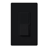Lutron 0-10 volt 8 amp Black Single-Pole / 3-Way Ballast / Driver Wall Dimmer Switch