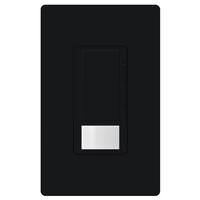 Lutron 120/277 volt Black Wall Switch Occupancy and Vacancy Sensor/Dimmer
