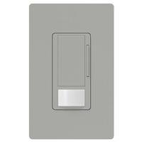 Lutron 120/277 volt Gray Wall Switch Vacancy Sensor/Dimmer