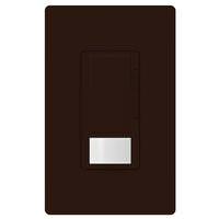Lutron 120/277 volt Brown Wall Switch Vacancy Sensor/Dimmer