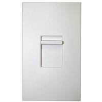 Lutron 120 volt AC 250 watt Single-Pole White CFL/LED Architectural Dimmer Switch