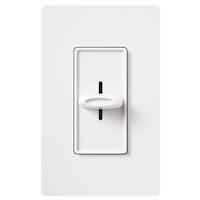 Lutron 120 volt 2 amp White Slider 3-Speed High Output Fan Control