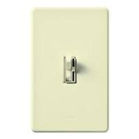 Lutron 277 volt Almond Toggler 1000 watt Single-Pole / 3-Way Flourescent Wall Dimmer Switch
