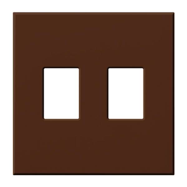 2-Gang Sienna Wallplate