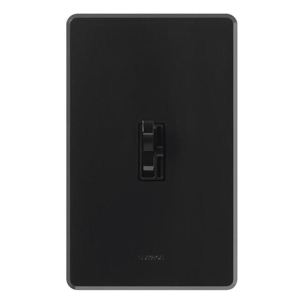 120 volt Black Toggler 1000 watt 3-Way Wall Dimmer Switch
