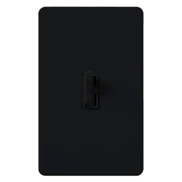 120 volt Black Toggler 1000 watt Single-Pole Incandescent / Halogen Wall Dimmer Switch