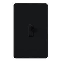 Lutron 120 volt Black Toggler 1000 watt 3-Way Incandescent / Halogen Wall Dimmer Switch