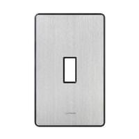 Lutron 1-Gang Stainless Steel Wallplate