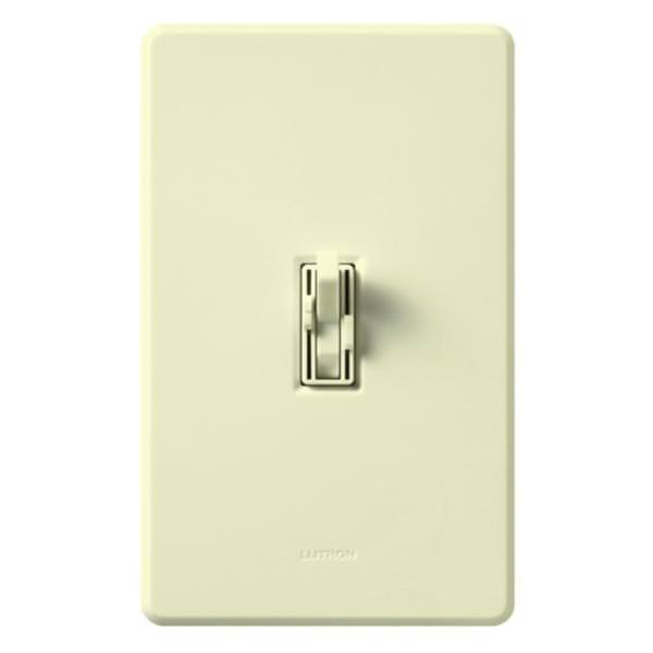 120 volt Almond Toggler 300 watt Single-Pole Incandescent / Halogen Wall Dimmer Switch and Fan Control