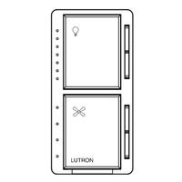 Lutron 120 volt White 4-Speed Fan and Light Control